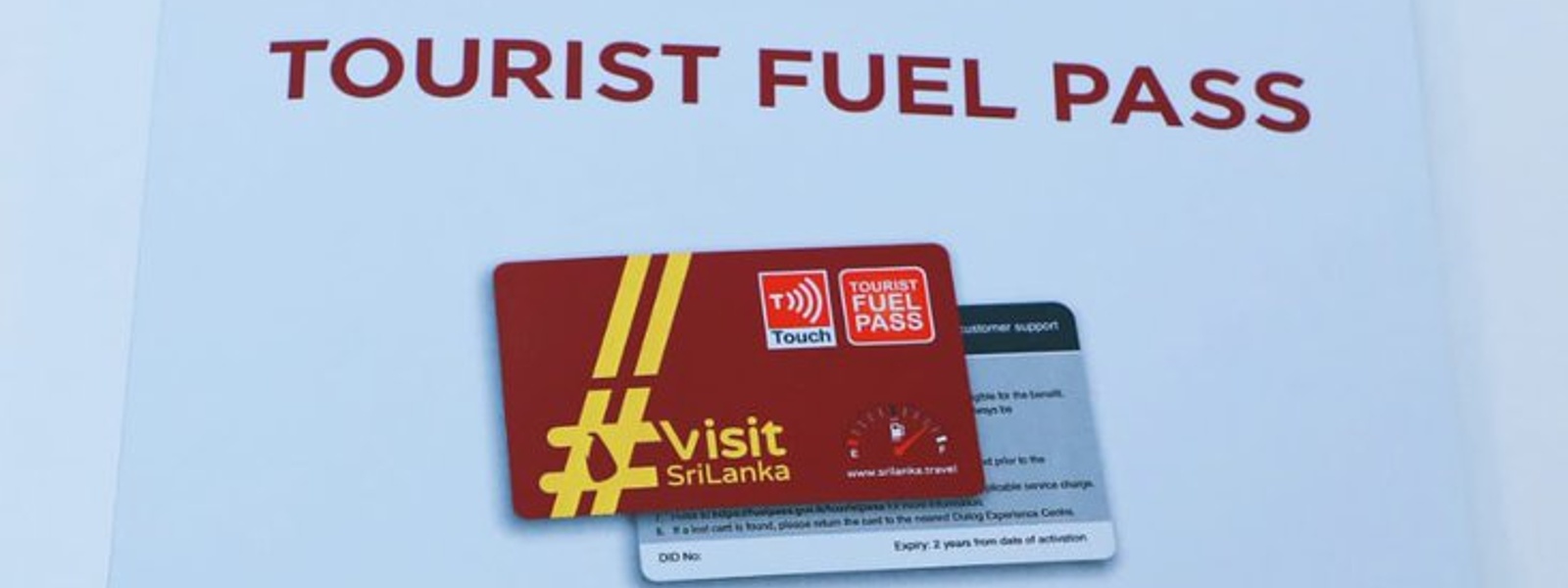 Tourist Fuel Pass now available